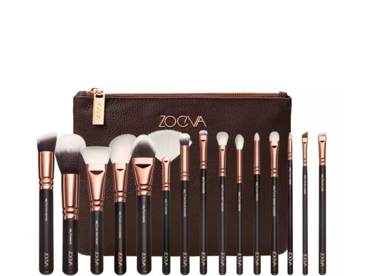 15-Piece Makeup Brush Set: Soft Blending for a Flawless Finish