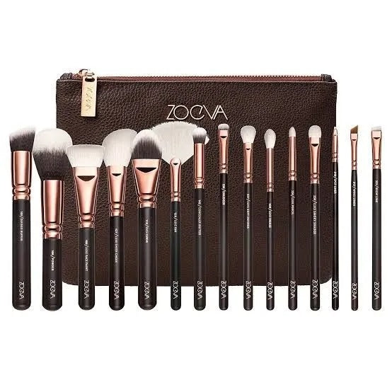 15-Piece Makeup Brush Set: Soft Blending for a Flawless Finish