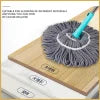 360° Extendable Twist Mop: Fine Fiber & Self-Twisting Design