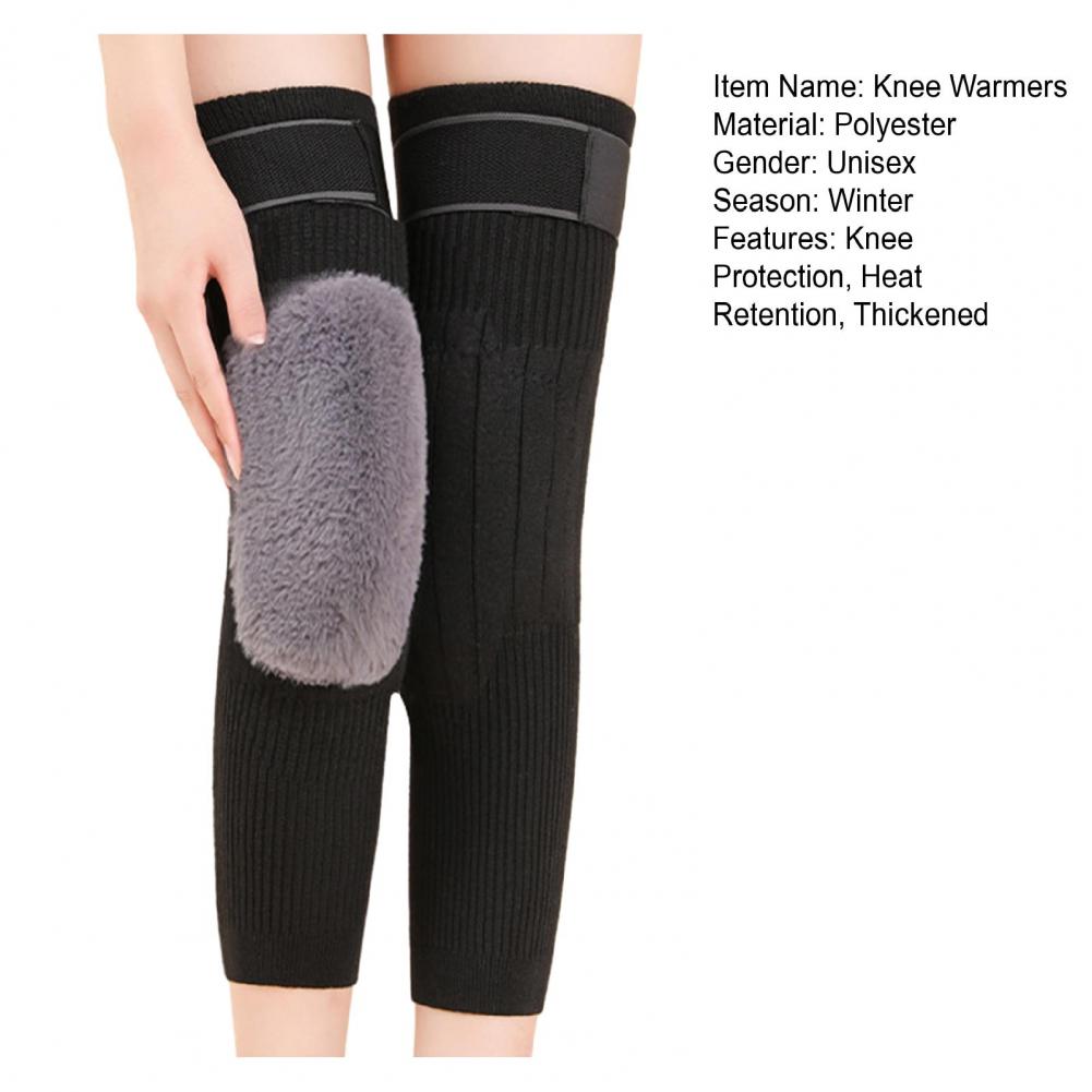 2-Piece Cashmere Knee Pads: Strap-On Warmth for Men & Women