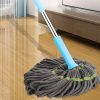 360° Extendable Twist Mop: Fine Fiber & Self-Twisting Design