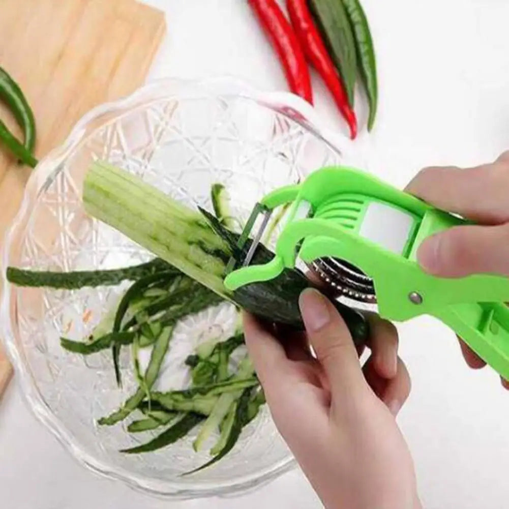 Ultimate Vegetable Cutter: 5-Blade Slicer for Perfect Chopping