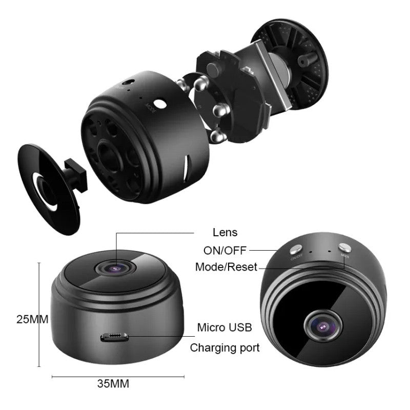 Mini WiFi Camera: Compact Size, Maximum Security