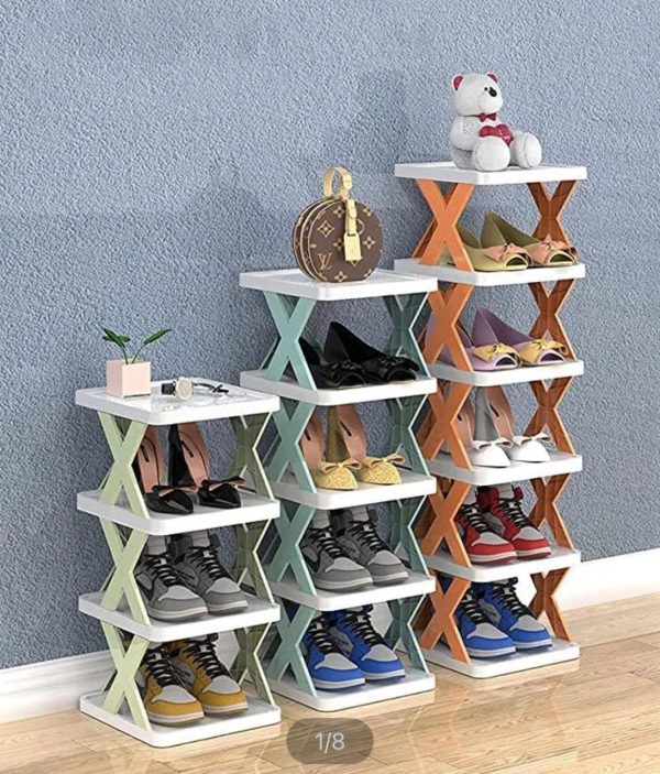 Stackable Shoe Rack: Multi-Layer Space-Saving Organizer